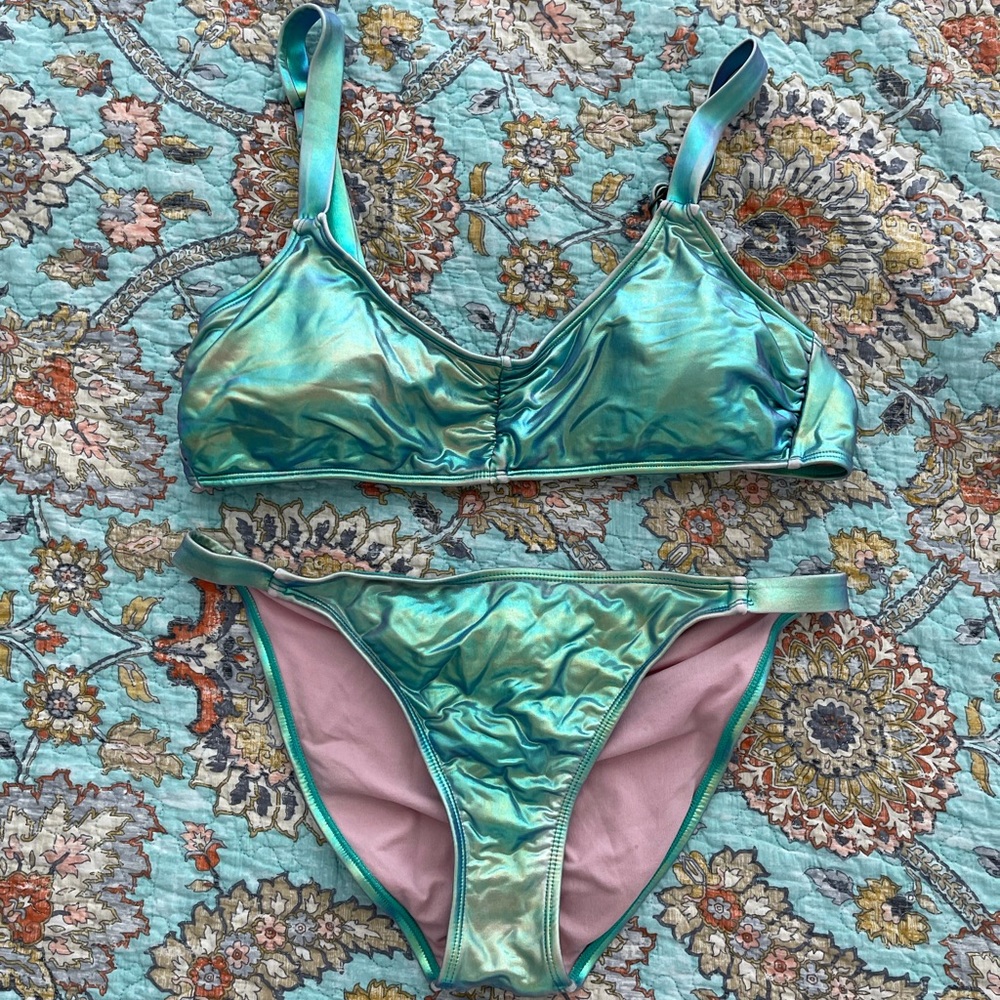 Swimsuit - Iridescent Two Piece